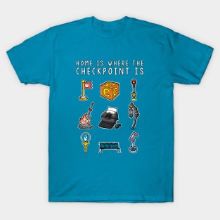 Gamer T-Shirt Checkpoints T-Shirt